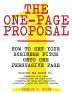 One-Page Proposal The