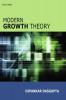 MODERN GROWTH THEORY