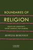 BOUNDARIES OF RELIGION