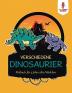 Verschiedene Dinosaurier: Malbuch für 5 Jahre altes Mädchen