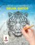 Selva Gatos: Libro Para Colorear Para Adultos