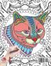 Kitty Grincheux: Livre de Coloriage pour la Maternelle