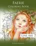 Faerie Coloring Book: Line Art