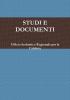 STUDI E DOCUMENTI