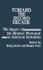 Toward the Second Decade: The Impact of the Women's Movement on American Institutions: 25 (Contributions in Women's Studies)