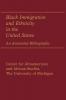 Black Immigration and Ethnicity in the United States: An Annotated Bibliography: 2 (Bibliographies and Indexes in Afro-American and African Studies)