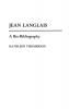 Jean Langlais: A Bio-Bibliography: 10 (Bio-Bibliographies in Music)