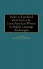 Index to Translated Short Fiction by Latin American Women in English Language Anthologies: 25 (Bibliographies and Indexes in Women's Studies)