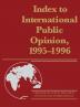 Index to International Public Opinion 1995-1996