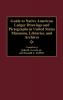 Guide to Native American Ledger Drawings and Pictographs in United States Museums Libraries and Archives: 39 (Bibliographies and Indexes in American History)