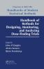 Handbook of Methods for Designing Monitoring and Analyzing Dose-Finding Trials