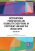 International Perspectives on Disability Exceptions in Copyright Law and the Visual Arts