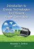 Introduction to Energy Technologies for Efficient Power Generation