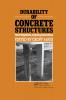 Durability of Concrete Structures