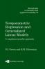 Nonparametric Regression and Generalized Linear Models