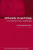 Philosophy of Psychology: Contemporary Readings