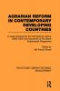 Agrarian Reform in Contemporary Developing Countries