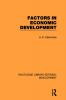 Factors in Economic Development