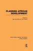 Planning African Development