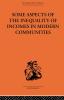 Some Aspects of the Inequality of Incomes in Modern Communities