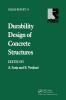 Durability Design of Concrete Structures