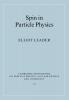 Spin in Particle Physics