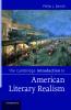 The Cambridge Introduction to American Literary Realism