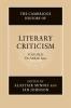 The Cambridge History of Literary Criticism