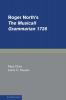 Roger North's the Musicall Grammarian 1728