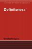 Definiteness (Cambridge Textbooks in Linguistics)