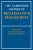 The Cambridge History of Renaissance Philosophy