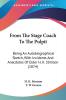 From The Stage Coach To The Pulpit: Being an Autobiographical Sketch With Incidents and Anecdotes of Elder H. K. Stimson: Being An Autobiographical ... And Anecdotes Of Elder H. K. Stimson (1874)