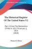 The Historical Register Of The United States From The Declaration Of War In 1812 To January 1 1814: Part 2 From The Declaration Of War In 1812 To January 1 1814 (1814)