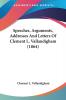 Speeches Arguments Addresses And Letters Of Clement L. Vallandigham