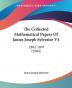 The Collected Mathematical Papers Of James Joseph Sylvester 1882-1897: 1882-1897 (1904)