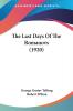 The Last Days Of The Romanovs