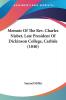 Memoir Of The Rev. Charles Nisbet Late President Of Dickinson College Carlisle