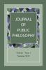 Journal of Public Philosophy