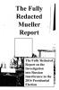 The Fully Redacted Mueller Report