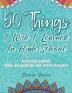 50 Things I Wish I Learned In High School