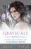 Grayscale Minis - Pocket Sized Fantasy Art Coloring Book