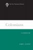 Colossians Ntl: A Commentary (New Testament Library)