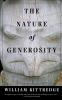 The Nature of Generosity