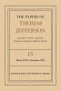 The Papers of Thomas Jefferson, Volume 15