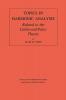 Topics in Harmonic Analysis Related to the Littlewood-Paley Theory. (AM-63), Volume 63