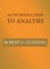 An Introduction to Analysis