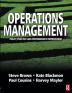 Operations Management: Policy Practice and Performance Improvement