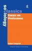 Essays on Professions