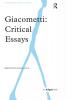 Giacometti: Critical Essays