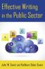 Effective Writing in the Public Sector